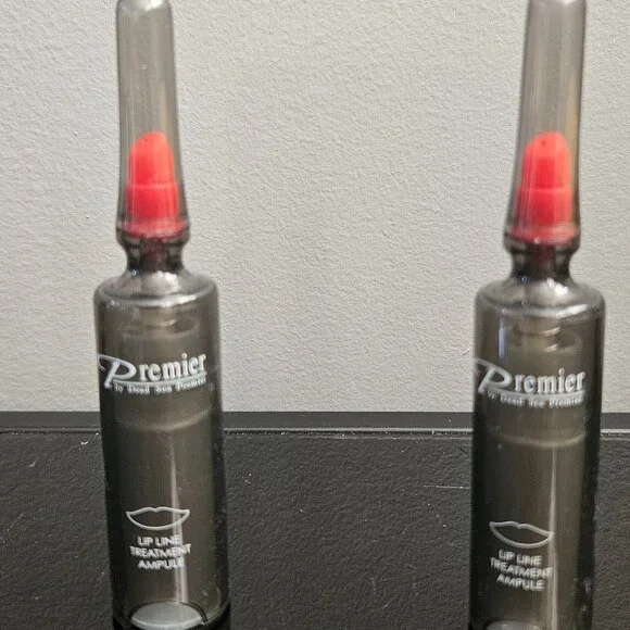 PREMIER DEAD SEA LIP LINE TREATMENT AMPULE-REDUCES WRINKLES & LINES AROUND MOUTH